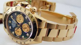 Rolex Oyster Perpetual Cosmograph Daytona 116528 Rolex Watch Review [upl. by Brunhild415]