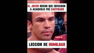 El terrible Castigo que recibio el nene boxeador bocon [upl. by Trev]