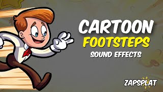 70 Cartoon Footstep Sound Effects Download link in description [upl. by Raveaux]