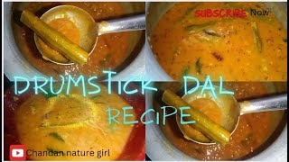 How to make a Drumstick Dal recipe in Telugu Chandana nature girl [upl. by Suzanne]