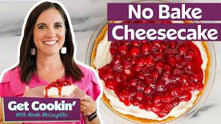 How to Make NoBake Cheesecake with Cool Whip  Get Cookin  Allrecipes [upl. by Nyar]