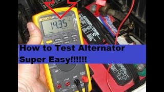 How to test Alternator SUPER EASY [upl. by Selena]