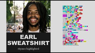 Earl Sweatshirt on The Mint  Lyrics Rhymes Highlighted 161 [upl. by Latoyia]