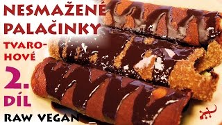 Zdravé nesmažené palačinky – 2 část – živý recept [upl. by Enenej507]