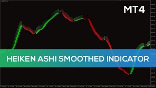 Heiken Ashi Smoothed Indicator for MT4  BEST REVIEW [upl. by Mariano]