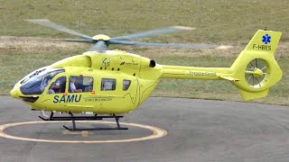 Airbus Helicopters H145 D3  Startup Takeoff amp Landing at Nancy Essey Airport shorts youtube [upl. by Natfa]