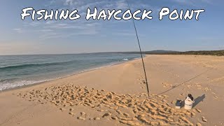 Beach Fishing at Haycock Point [upl. by Eleda]