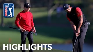 Tiger and Charlie Woods’ best shots from PNC Championship  2022 [upl. by Franni]