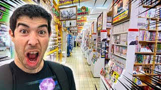 Full Tour Of GIANT Manga Warehouse Store In Japan  The Ultimate Nerd Store [upl. by Doownil]