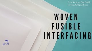 Fusible interfacing  interlining [upl. by Assirrak]