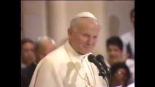 Pope John Paul II in Miami  Cathedral of St Mary  Part 1 [upl. by Dannel]