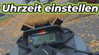 Uhrzeit einstellen  Yamaha Tricity 300 [upl. by Lehar]