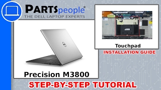 Dell Precision M3800 P31F001 Touchpad HowTo Video Tutorial [upl. by Nerrad]