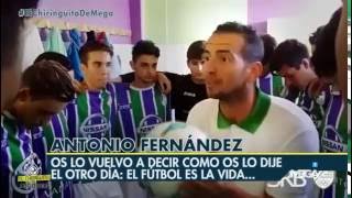 La arenga más emotiva de Antonio Fernández el entrenador del juvenil del San Roque [upl. by Stephania]