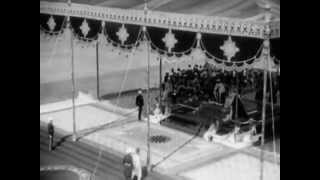 H H The Sayajirao Gaekwar of Baroda at Delhi Durbar 1911 [upl. by Melleta]