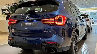 💥AVALIAÇÃO NOVO BMW X3 M40i 2024 motor B58 ronco esportivo e espaço interno [upl. by Dnaleel]