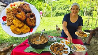 Pescado Frito A La Leña Comida Típica La vida del campo [upl. by Ahsaetal]