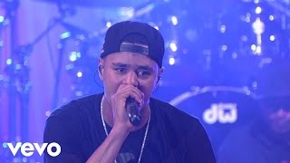 J Cole  Crooked Smile Live on Letterman [upl. by Alejoa]