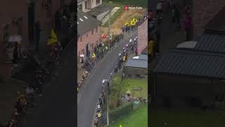 MVDP closed that gap 𝗦𝗢 quickly 🤯 Cycling Shorts Flanders [upl. by Tristas]