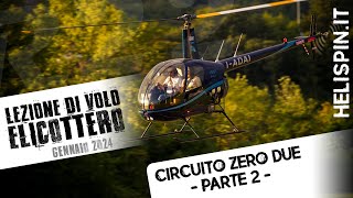 Lezione di volo Gennaio 2024  Circuito zero due e Debrifing  Parte 2 [upl. by Haseefan]