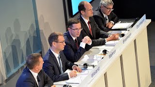 Wintershall Annual Press Conference 2019 QampA session English [upl. by Nylirrehs650]