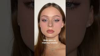 Extended male gaze makeup tut 🤍 trending makeup makeuptutorial ytshorts shorts youtube [upl. by Zashin]