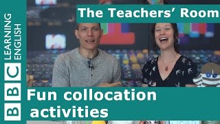 The Teachers Room Fun collocation activities [upl. by Knuth814]