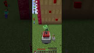 Marking Height Challenge vs Mobs Skills shorts meme minecraft [upl. by Tamsky]