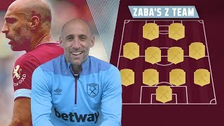 ZABAS Z TEAM  PABLO ZABALETA S WORLD XI TEAM [upl. by Nnaeerb452]