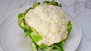 Coliflor Salteada con Solo 3 Ingredientes [upl. by Gert]