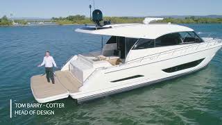 Maritimo S55 Sedan Motor Yacht Walkthrough [upl. by Glynda]