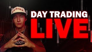 Day Trading LIVE NQ and ES Futures [upl. by Eanwahs]