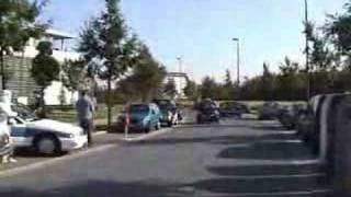 Police LAPD Smart car with loud siren [upl. by Acinnor]