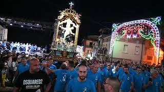 Delianuova VERGINE ASSUNTA festa 2022 Arrivo della processione in piazza [upl. by Hadley]