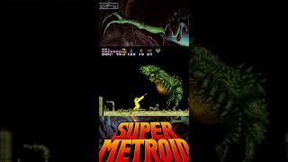 Draygon supermetroid supernintendo metroidvania samusaran metroid 16bit retrogaming [upl. by Siuluj]