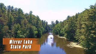 Mirror Lake  Exploring Wisconsin State Parks [upl. by Bolitho]