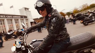 ACE CAFE LONDON Ton Up Day MOTORCYCLES Loving those Sixties Bike Vibes LIVE FAST Drink Tea RIDE SLOW [upl. by Anitsihc]