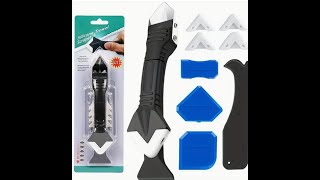 TEMU  Strumento di sigillatura in silicone 3 in 1 con testa in acciaio [upl. by Oicanata]