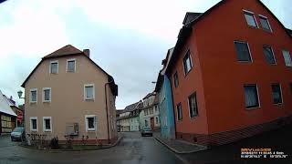 D Stadt Bad Windsheim Landkreis Neustadt an der AischBad Windsheim Stadtrundfahrt Februar 2018 [upl. by Sivartal268]