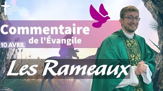 Les Rameaux  Entrer dans la semaine sainte  Commentaire de lEvangile  Homélie Dimanche 10 avril [upl. by Rasec]