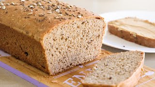 How to Make Wholemeal Spelt Bread Recipe [upl. by Arrad]