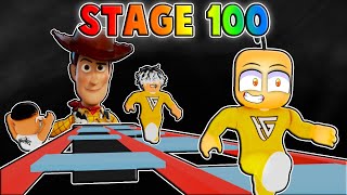 Bolehkah Aku Habiskan 100 Stage Obby Roblox Malaysia [upl. by Meridith308]