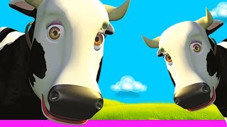 Cows Songs Mix  Kids Songs amp Nursery Rhymes [upl. by Inhoj278]