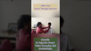 Puberphonia to Normal Voice in One Voice Therapy Session by Dr Rajendra at Hyderabad Offline Online [upl. by Mcgean748]