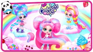 Candylocks Hair Salon  Style Cotton Candy Hair  Fun Hair Styling amp Makeup Games for Kids [upl. by Keyek993]