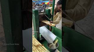 Wood press Sugarcane Juice  Sudh Gangai ka Ras 😱 viralshorts viralvideo [upl. by Naginnarb468]