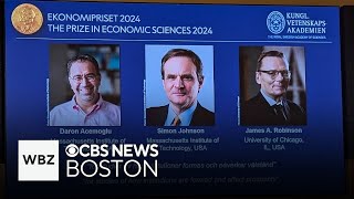 MIT professors share Nobel Prize in economics [upl. by Adimra232]