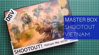 Master Box 135 Shootout Vietnam War Series MB35241 Review [upl. by Nosraep]