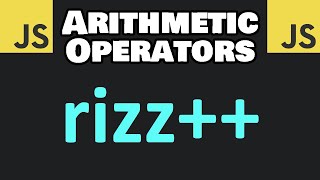 JavaScript ARITHMETIC OPERATORS in 8 minutes ➕ [upl. by Omland]