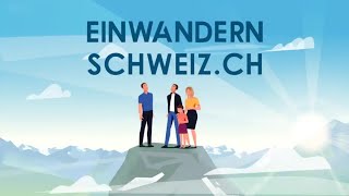 Einwandern Schweiz [upl. by Nemracledairam]